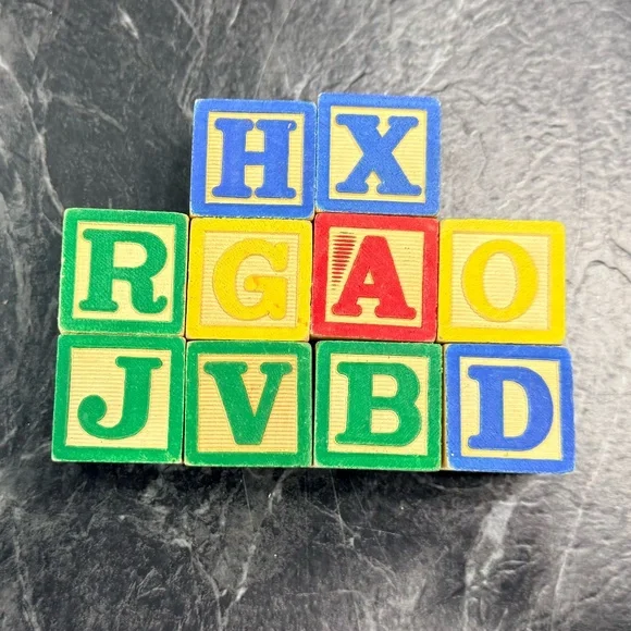 Vintage Wooden Blocks (131 Total Blocks) - Picture 14 of 15